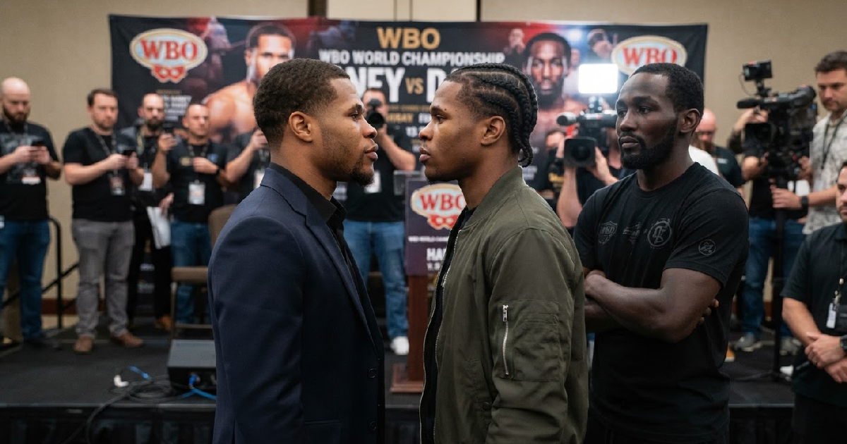 Devin Haney Keyshawn Davis: Terence Crawford Warns Devin Haney About Keyshawn Davis Ahead of WBO Bid