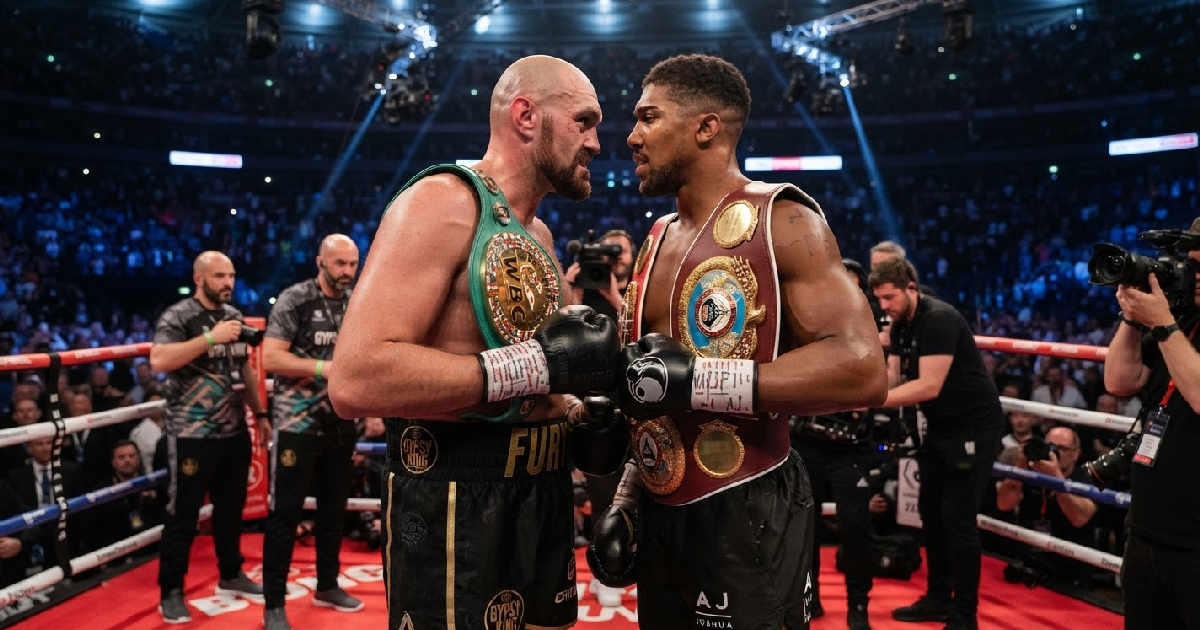Home 1 Tyson Fury Anthony: Tyson Fury, Anthony Joshua, Spence vs Tszyu: A Packed Boxing Weekend Ahead