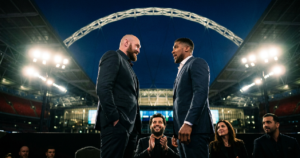Turki Alalshikh confirms Wembley Stadium could host Tyson Fury vs Anthony Joshua 2 Tyson Fury vs Anthony Joshua Wembley start time: Turki Alalshikh confirms Wembley Stadium could host Tyson Fury vs Anthony...