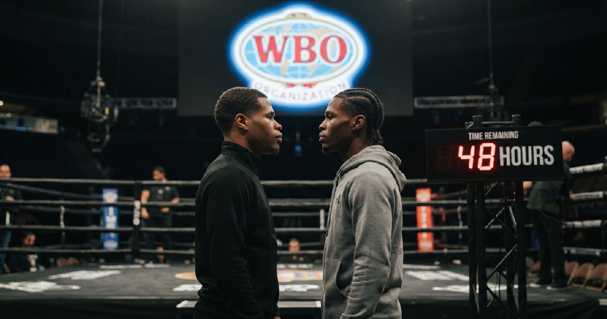 Home 1 WBO sets 48-hour deadline for Devin Haney, Keyshawn Davis fight confirmation