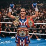 Amanda Serrano secures 50th career win, defends unified featherweight titles