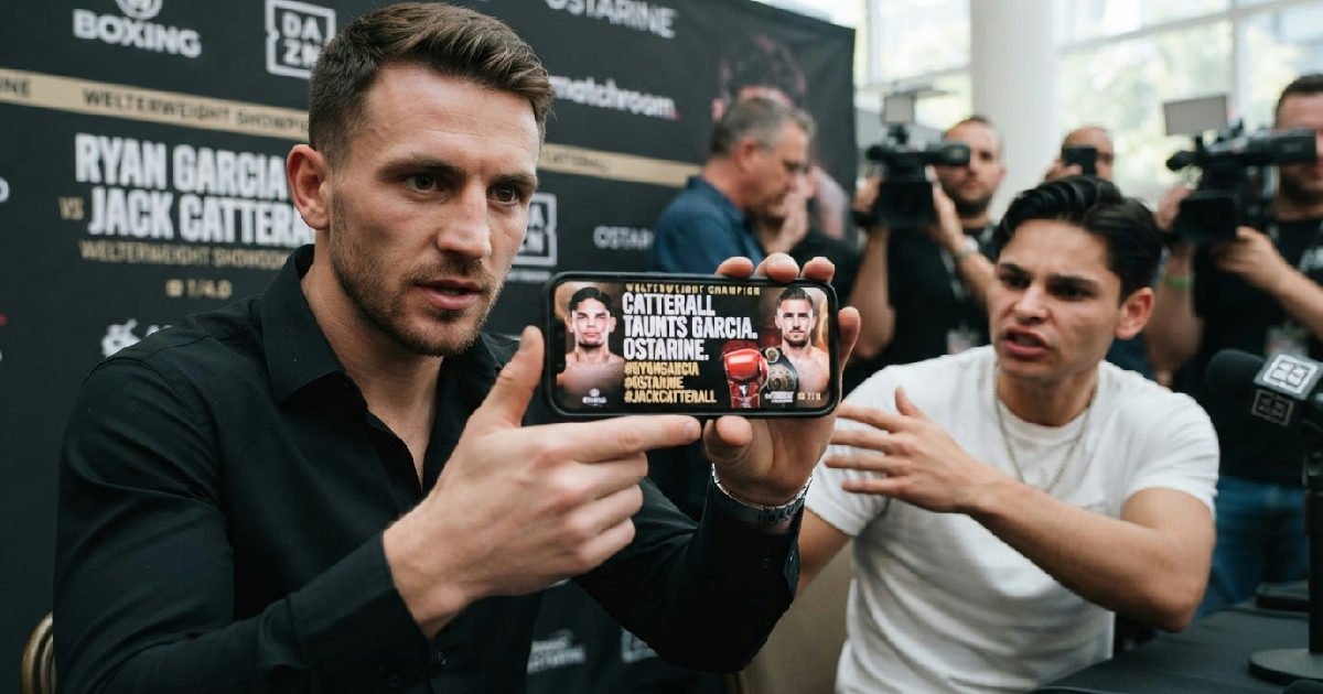 Jack Catterall Taunts Ryan Garcia With Ostarine Reminder in Heated Clash