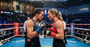Chantelle Cameron Mikaela Mayer: Chantelle Cameron declares Katie Taylor defeat makes her dangerous for Mikaela