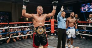 Dainier Pero halts Aleem Whitfield in third-round TKO, retains WBA title