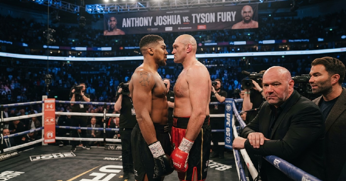 Dana White’s “Money” Remark Reveals Heavyweight Boxing Venue Standoff for Anthony Joshua vs. Tyson Fury