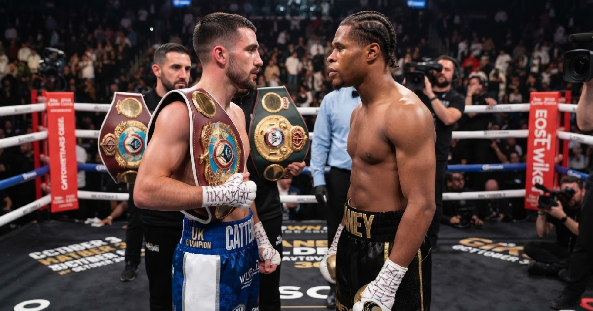Devin Haney reportedly nears October 3 welterweight title defense against Jack Catterall