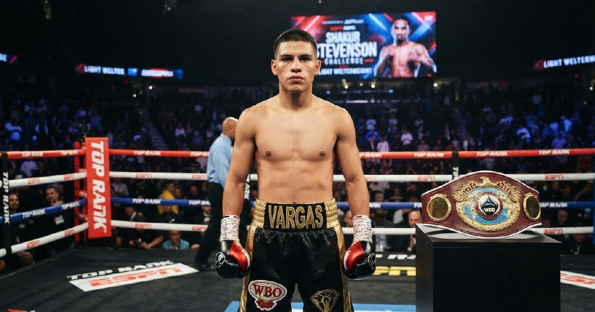 Emiliano Vargas Challenges Shakur Stevenson