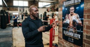 Evander Holyfield Oleksandr Usyk: Evander Holyfield identifies Oleksandr Usyk as challenging opponent