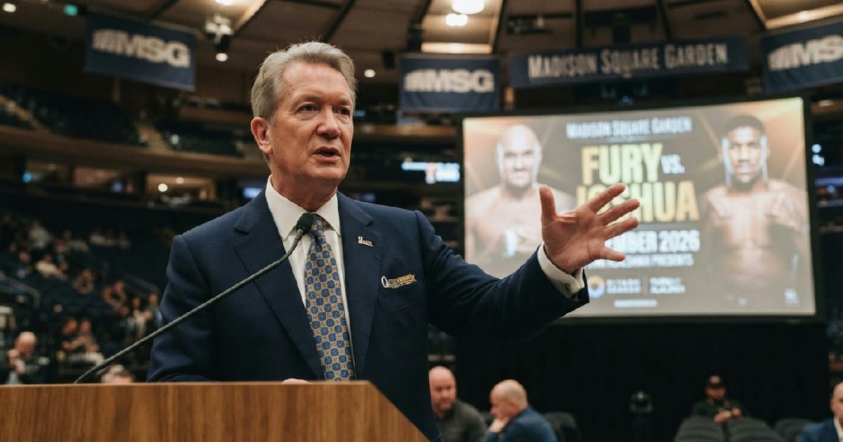 Frank Warren stresses Fury-Joshua fight priority