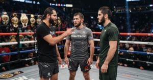 Jorge Masvidal Labels Yaroslav Amosov a "Nightmare" Matchup for Islam Makhachev's Welterweight Plans 3 Masvidal Amosov Makhachev: Jorge Masvidal Labels Yaroslav Amosov a "Nightmare" Matchup for Islam Makhachev's Welterweight...