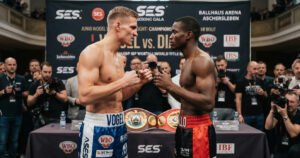 Julian Vogel Bakari Diallo: Julian Vogel readies for Bakari Diallo showdown, eyes potential dual junior