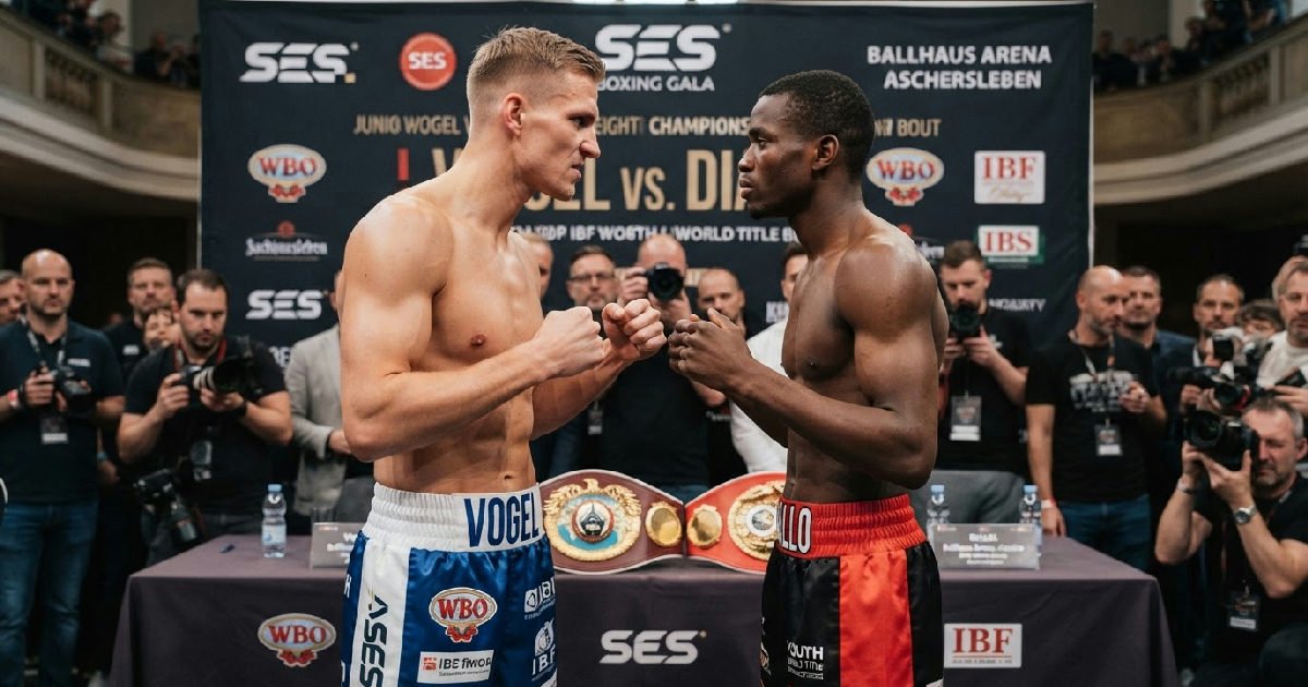 Julian Vogel Bakari Diallo: Julian Vogel readies for Bakari Diallo showdown, eyes potential dual junior