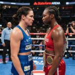 Home 2 Kaye Scott Claressa Shields: Unified champion Kaye Scott aims to shock Claressa Shields in Atlanta