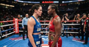 Unified champion Kaye Scott aims to shock Claressa Shields in Atlanta 3 Kaye Scott Claressa Shields: Unified champion Kaye Scott aims to shock Claressa Shields in Atlanta