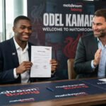 Matchroom Boxing signs Odel Kamara, Eddie Hearn hails 'future face' of UK scene