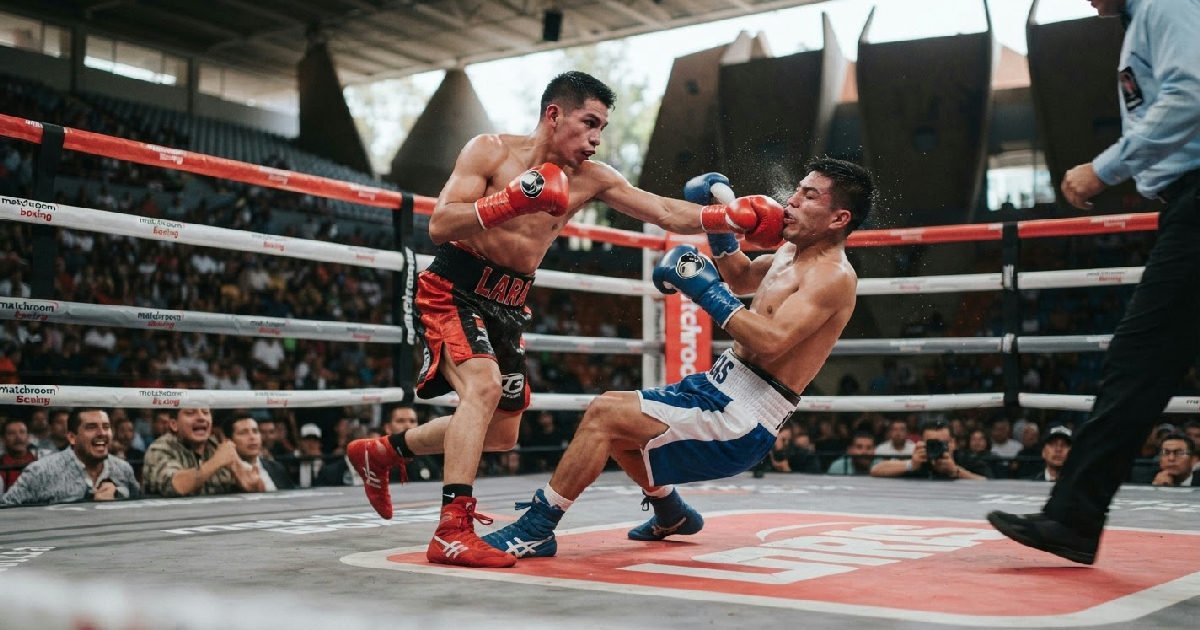 Mauricio Lara Stops Carlos Ornelas: Mauricio Lara Dominates Carlos Ornelas After First-Round Knockdown Scare