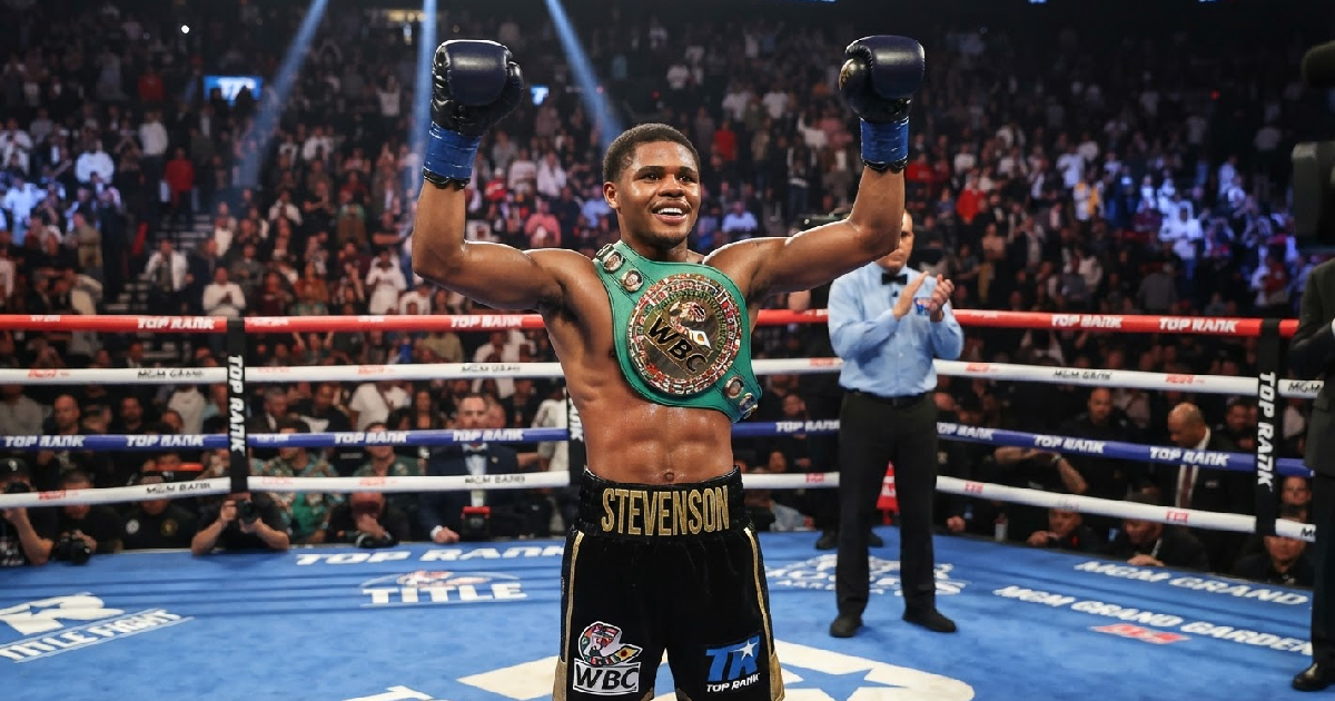Home 1 Shakur Stevenson sets sights on unified junior lightweight champion Emanuel Navarrete