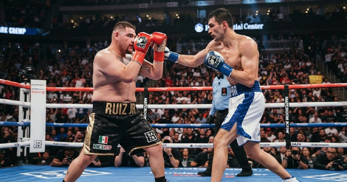 Andy Ruiz Jr. comeback: Andy Ruiz Jr. targets two-time champion status in Damian Knyba fight