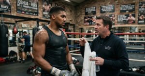 anthony joshua hires ben davison for tyson fury fight