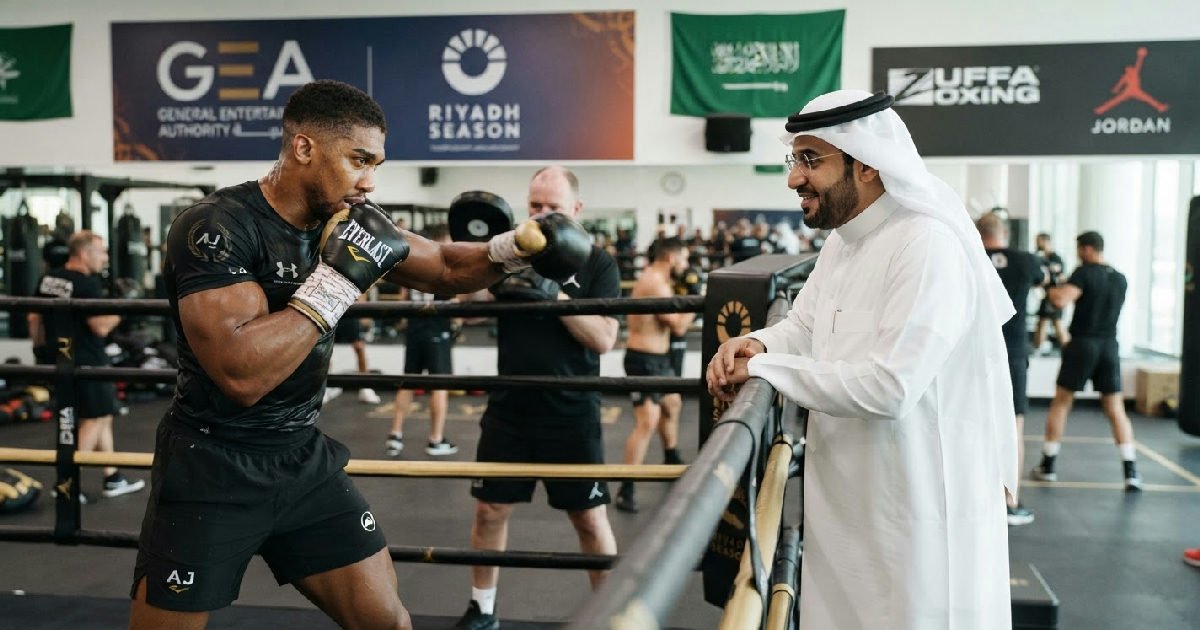 Turki bin Abdul Mohsen Alalshikh shapes Anthony Joshua's path