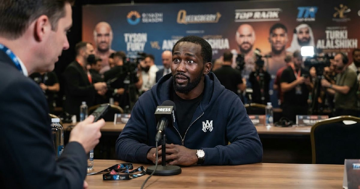 Terence Crawford reacts to fight rumors