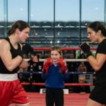Katie Taylor Flora Pili: Katie Taylor, Flora Pili hold final workouts before historic Croke Park title