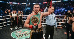 Michal Cieslak WBC cruiserweight champion: Michal Cieslak elevated to WBC cruiserweight champion, ordered to face David
