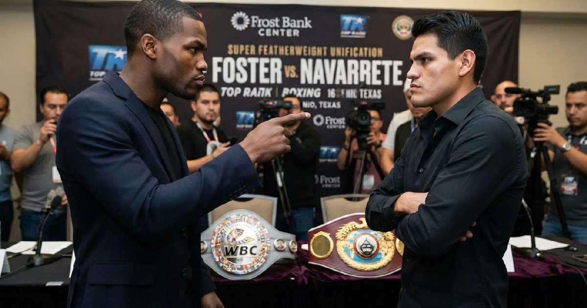 O’Shaquie Foster Emanuel Navarrete: O’Shaquie Foster Accuses Emanuel Navarrete of 'Weight Bullying' Ahead