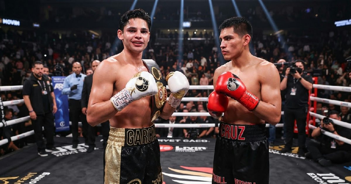 Ryan Garcia challenges Isaac Cruz for potential fight