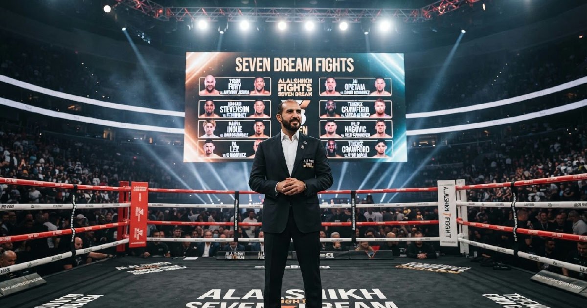Alalshikh Fights Seven Dream: Seven Dream Matchups Revealed, turki Alalshikh Fights