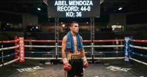 abel mendoza boxing record is 44-0