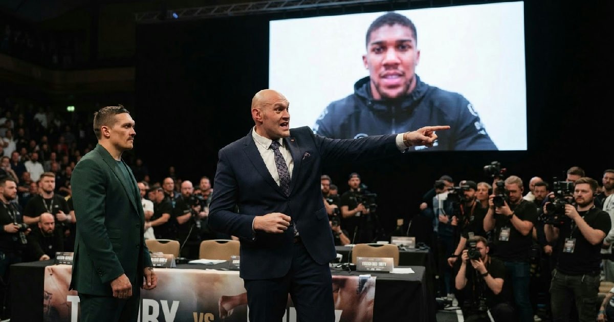 anthony joshua: Tyson Fury targets Oleksandr Usyk trilogy