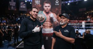 benavidez father and son offer conflicting canelo predictions 2 benavidez father and son offer conflicting canelo predictions