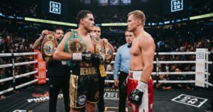 david benavidez fights michal cieslak for three belts