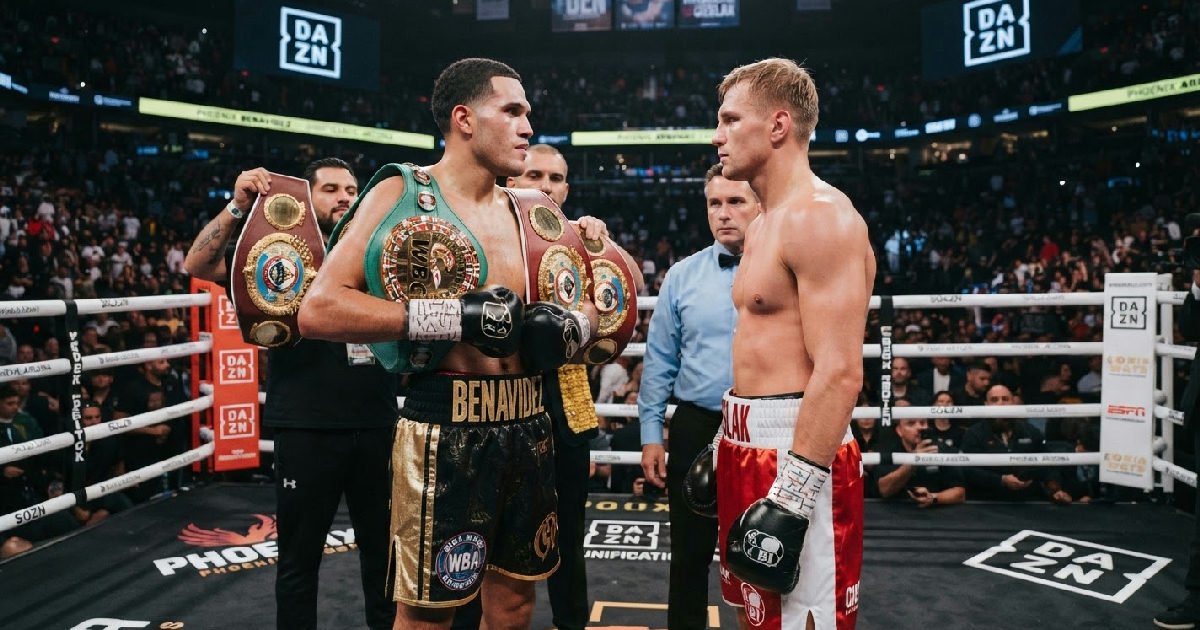 david benavidez fights michal cieslak for three belts