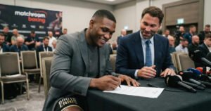 jaron ennis signs seven fight extension with matchroom