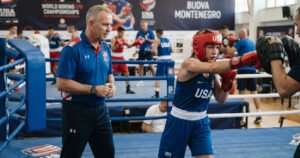 National Development Coach Stephen Grand leads 15 boxers 3 National Development Coach Stephen Grand leads 15 boxers