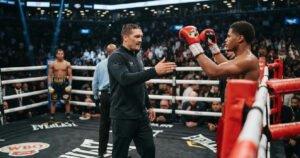Oleksandr Usyk backs Shakur Stevenson over Devin Haney