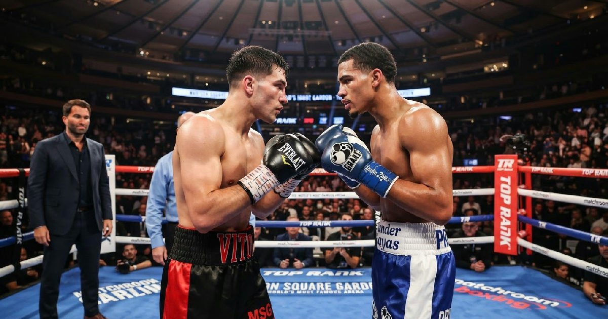 Home 1 Vito Mielnicki Jr. challenges Xander Zayas for major super welterweight clash